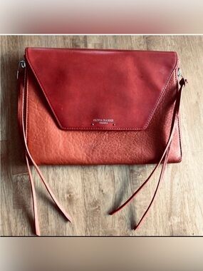 Olivia Harris Tribeca Orange Handbag